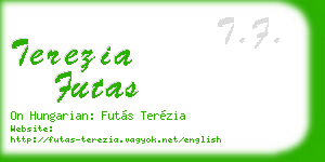 terezia futas business card
